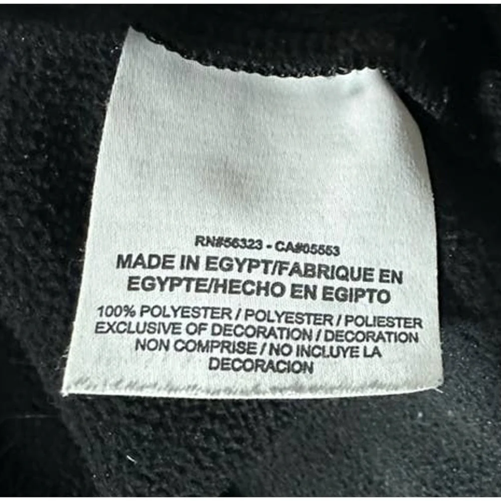 Nike DRI-FIT Black‎ Half Zip Pullover Hoodie Size Mens L - Picture 4 of 4